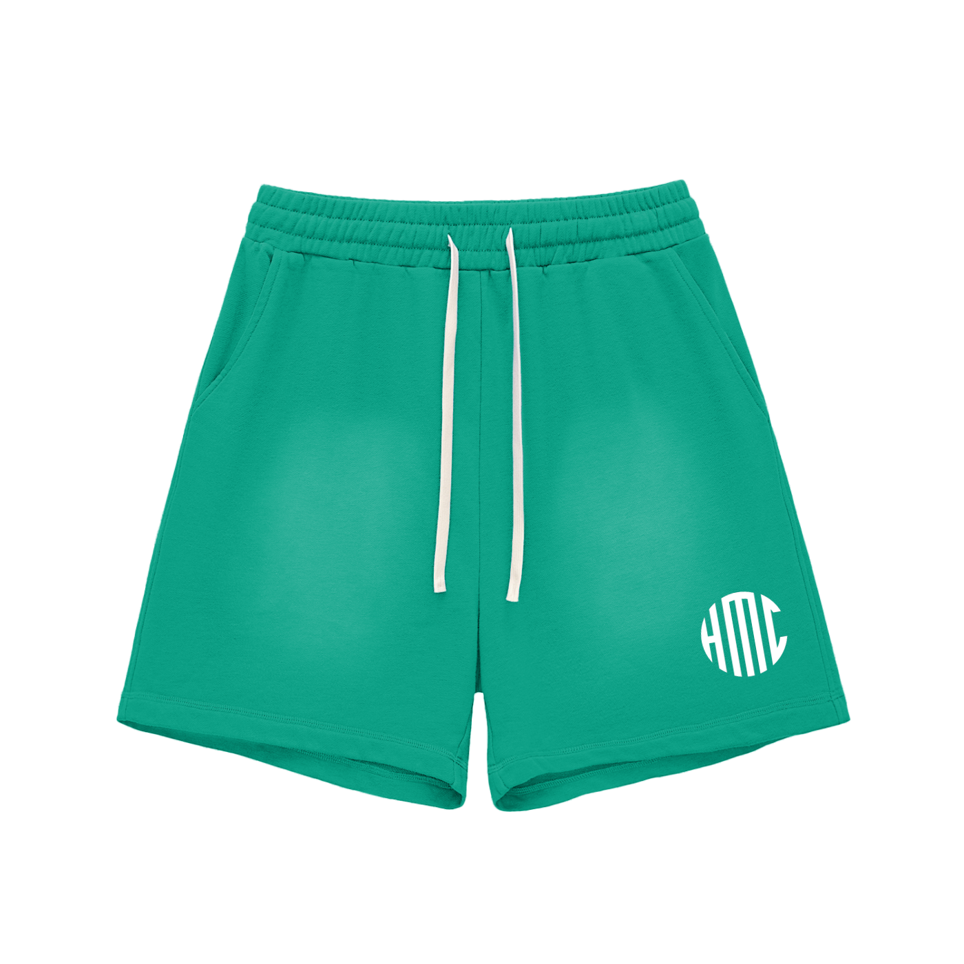 HMC Sun Fade Raw Edge Cotton Shorts