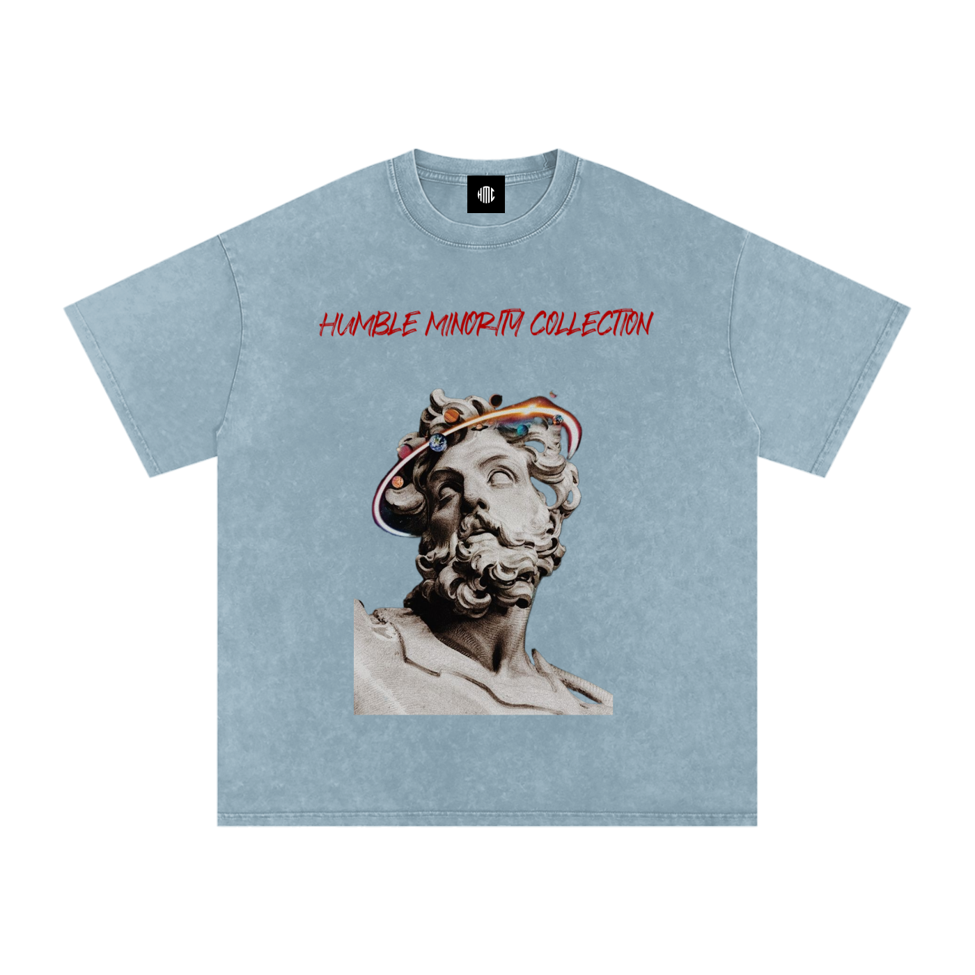HMC Snow Washed Oversized Cotton T-Shirt