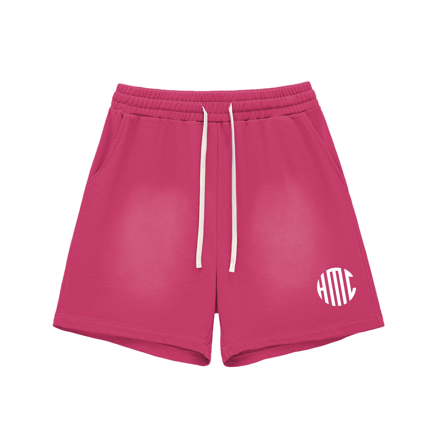HMC Sun Fade Raw Edge Cotton Shorts