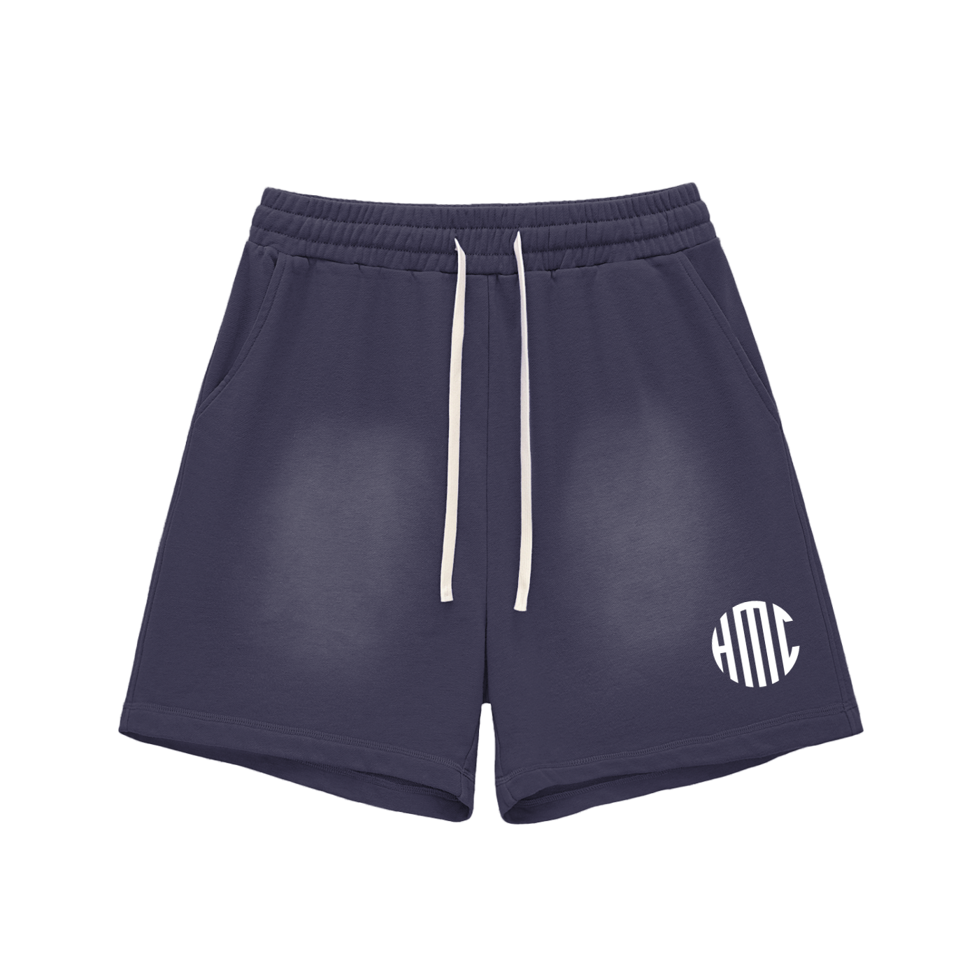 HMC Sun Fade Raw Edge Cotton Shorts