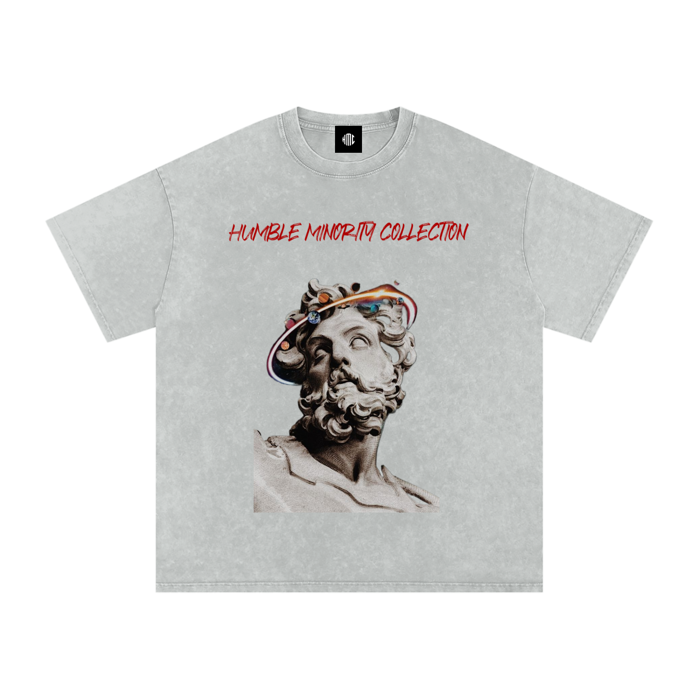 HMC Snow Washed Oversized Cotton T-Shirt