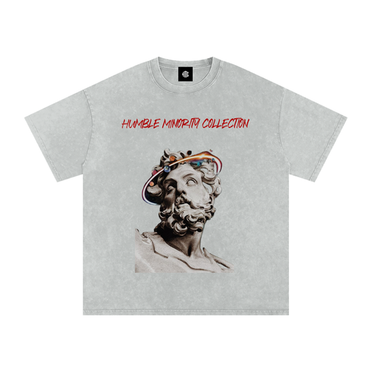 HMC Snow Washed Oversized Cotton T-Shirt